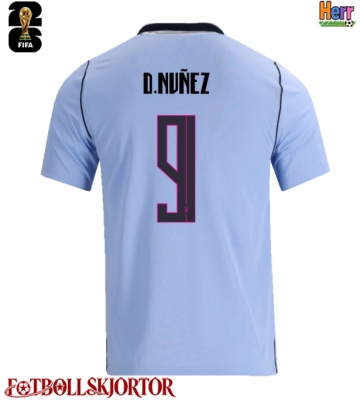 Uruguay Darwin Nunez #9 Hemmatröja VM 2026 Kortärmad